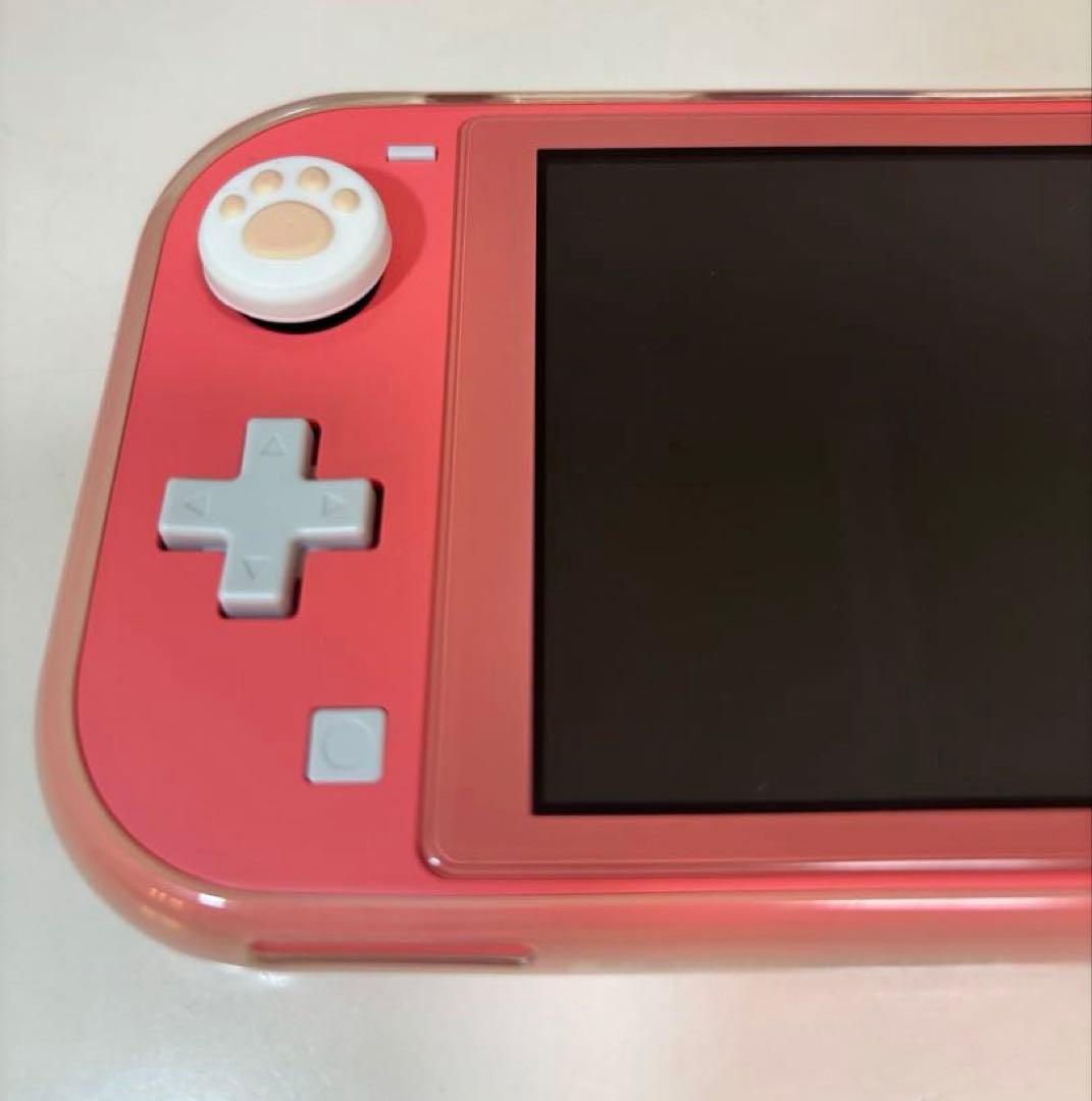 Nintendo Switch Lite コーラル 本体　sdカード等付き