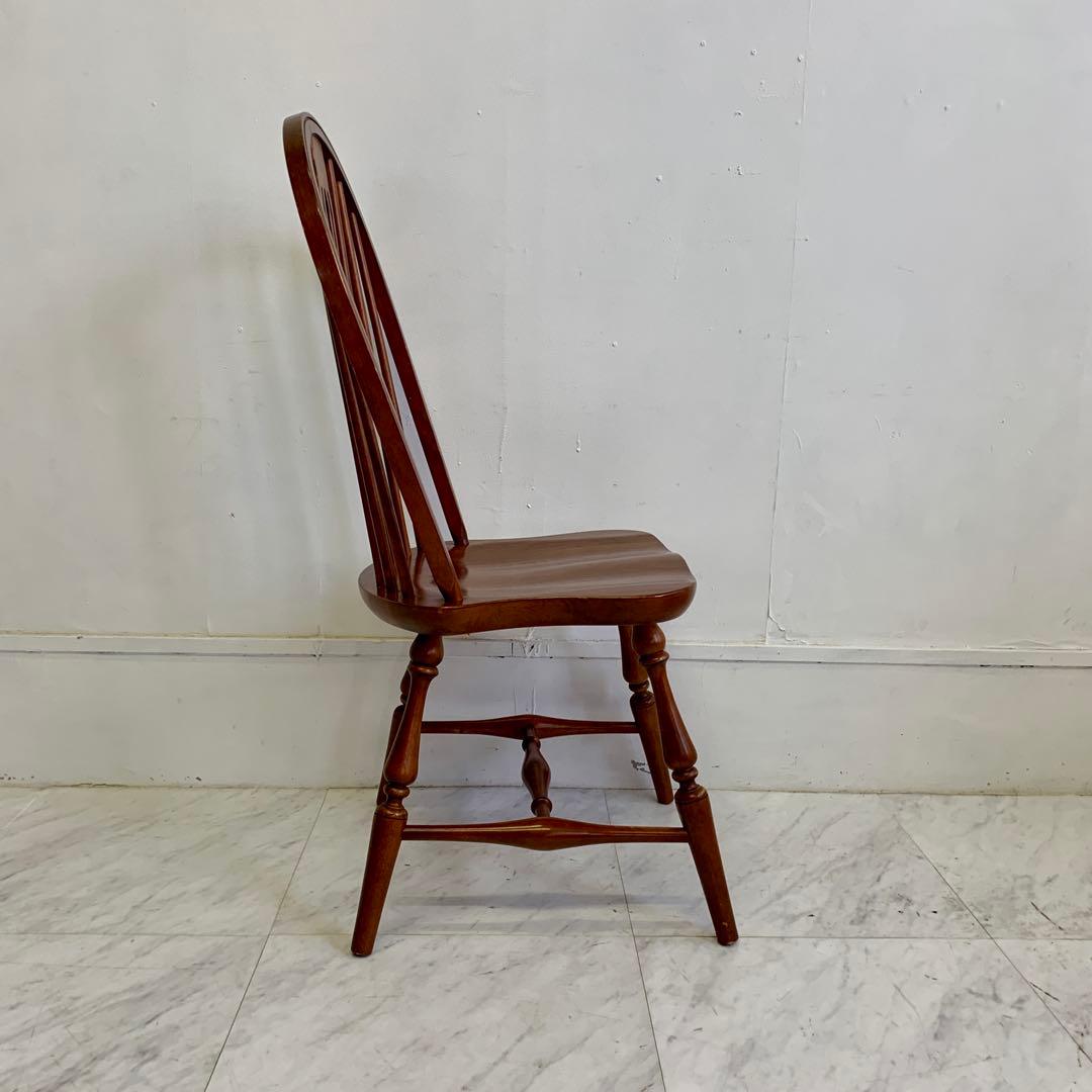 ヴィンテージ ウィンザーチェア 木製ダイニングチェア メーカー不明 ビンテージ