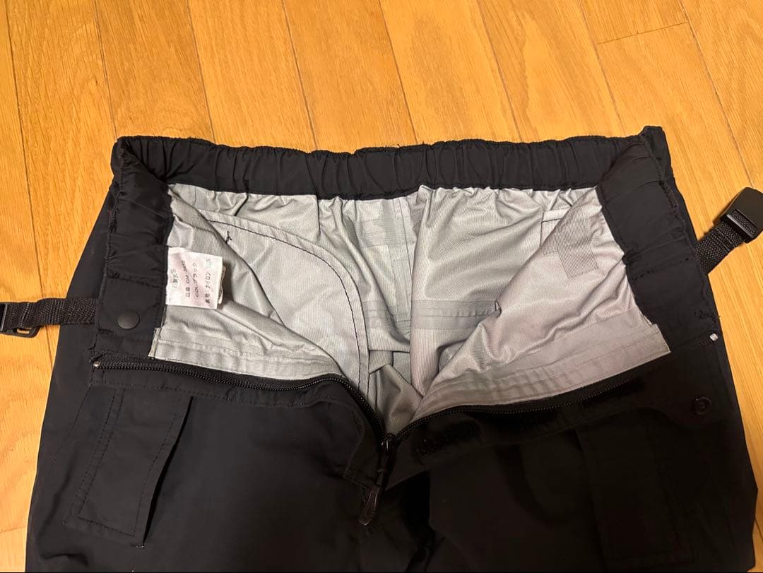 Gamakatsu レインウェア ブラック/レッド