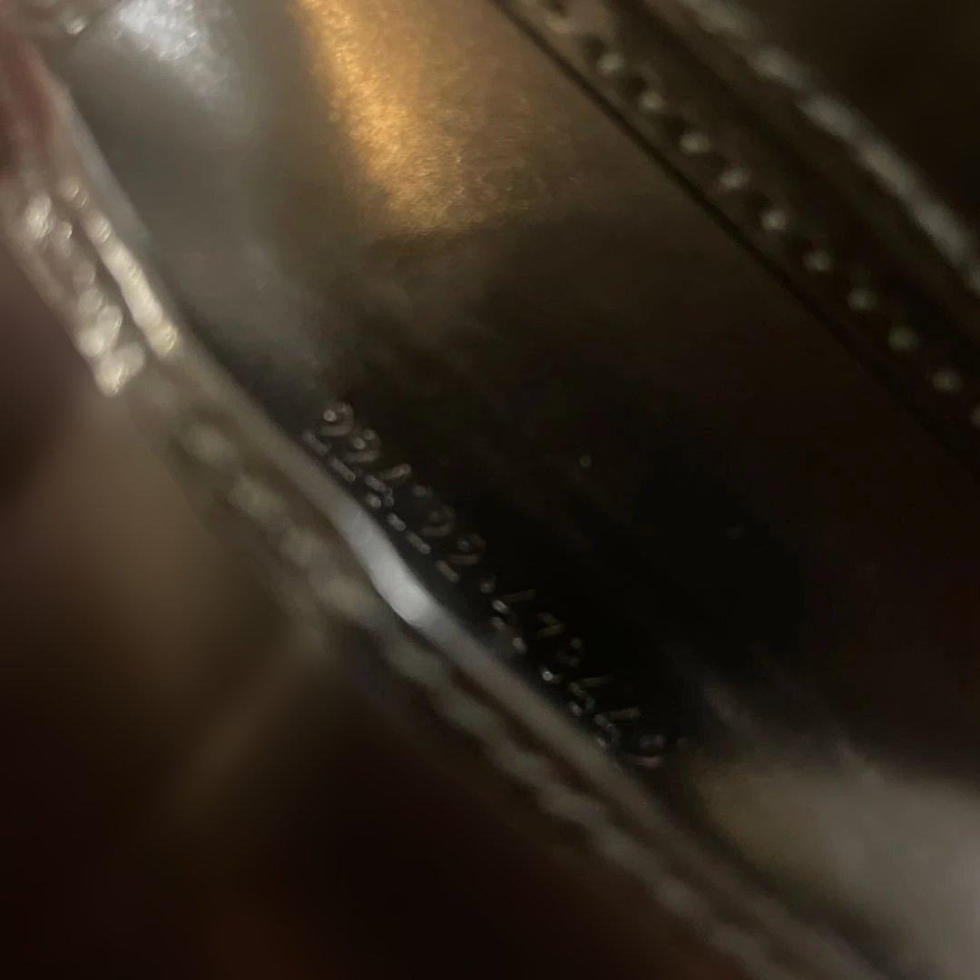 グッチ 二つ折り財布 インプリメ GG柄 ブラック