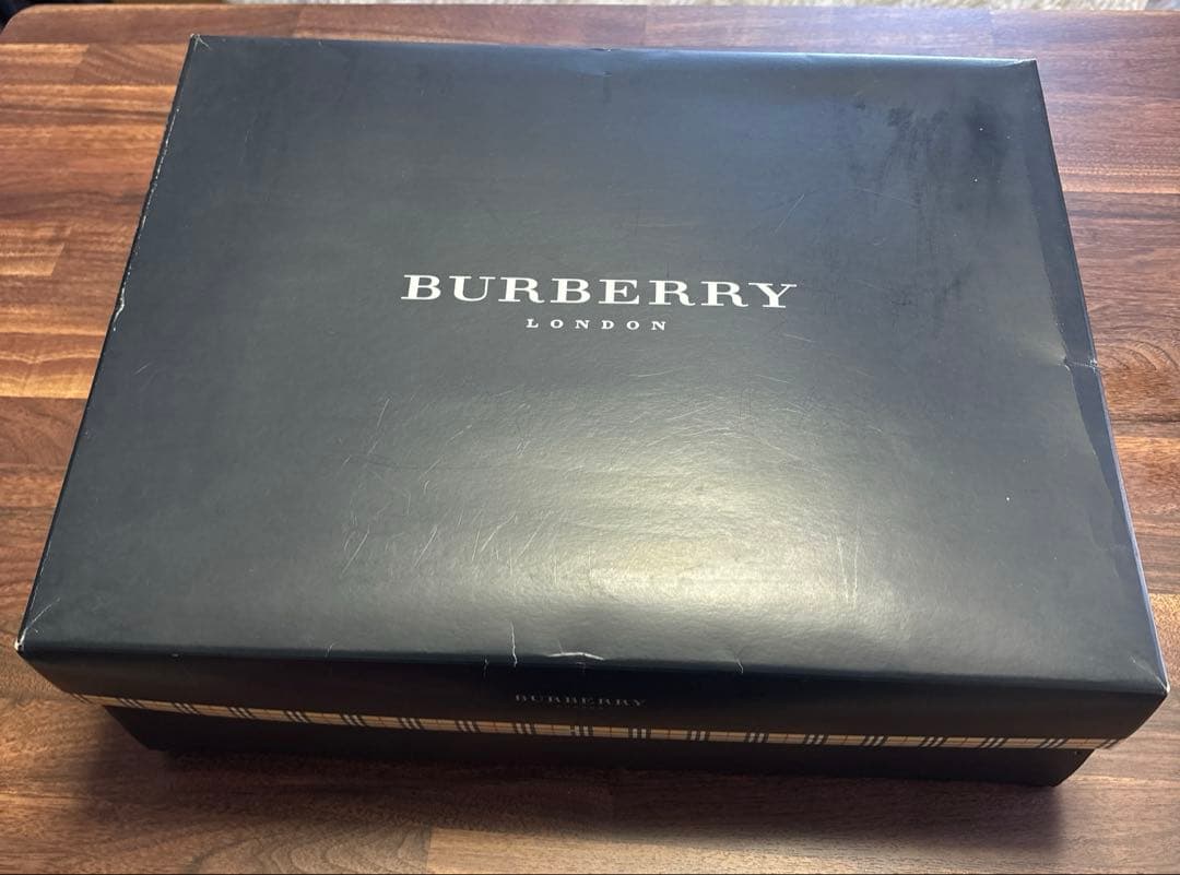 BURBERRY ウール毛布 ウールひざ掛け 2点セット