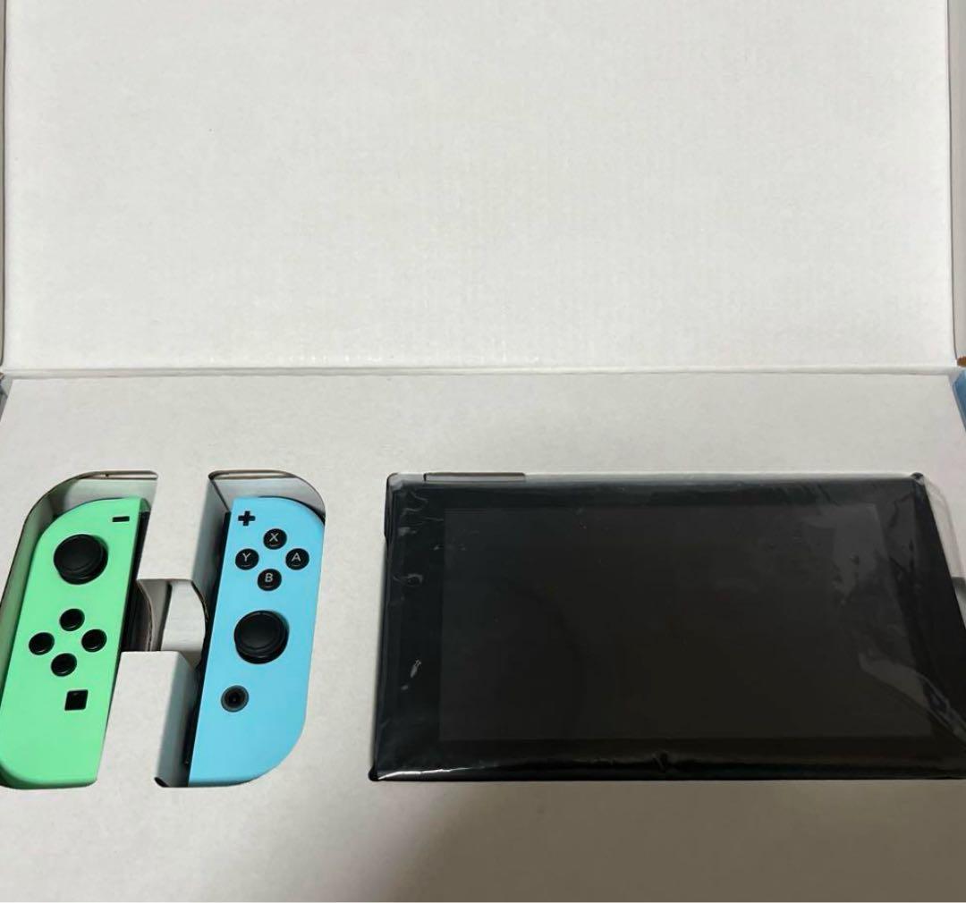 【美品】Nintendo Switch 本体 あつまれどうぶつの森Ver.