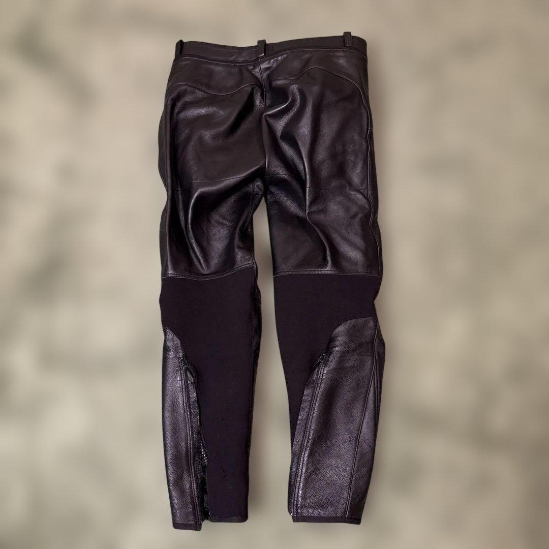DUCATI Dainese ブラックレザーパンツ サイズ54