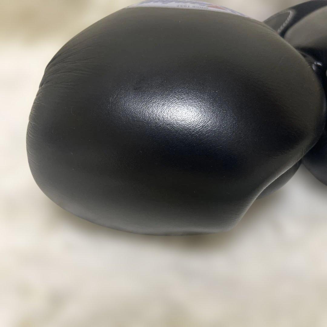 【極美品】winning ボクシンググローブ 10oz 黒 MS-300B