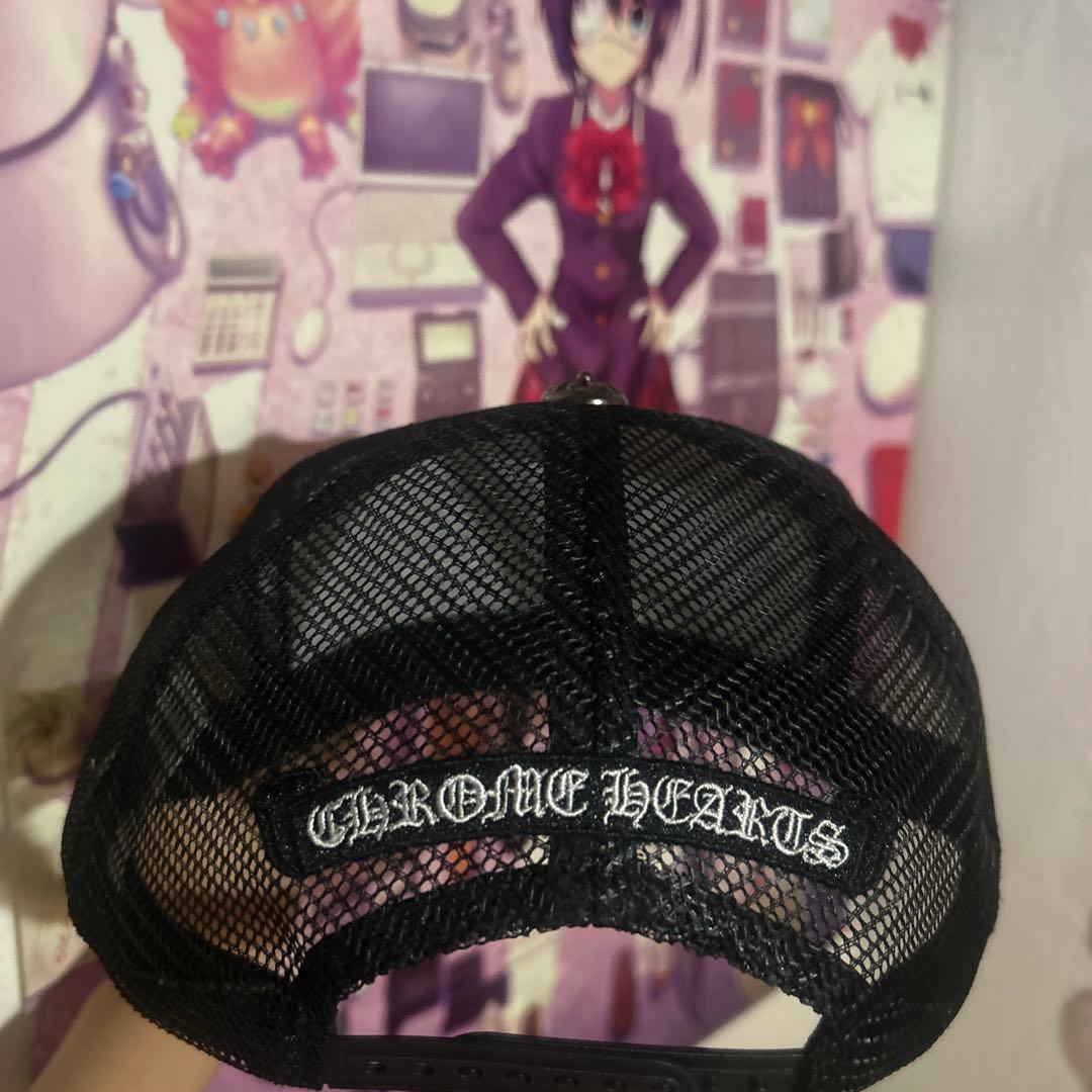 クロムハーツ　モチーフキャップ　十字架刺繍