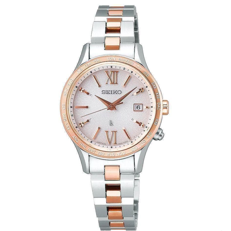 【現行16.5㎝】セイコー ルキア SSVV036 電波ソーラー　ピンクゴールド