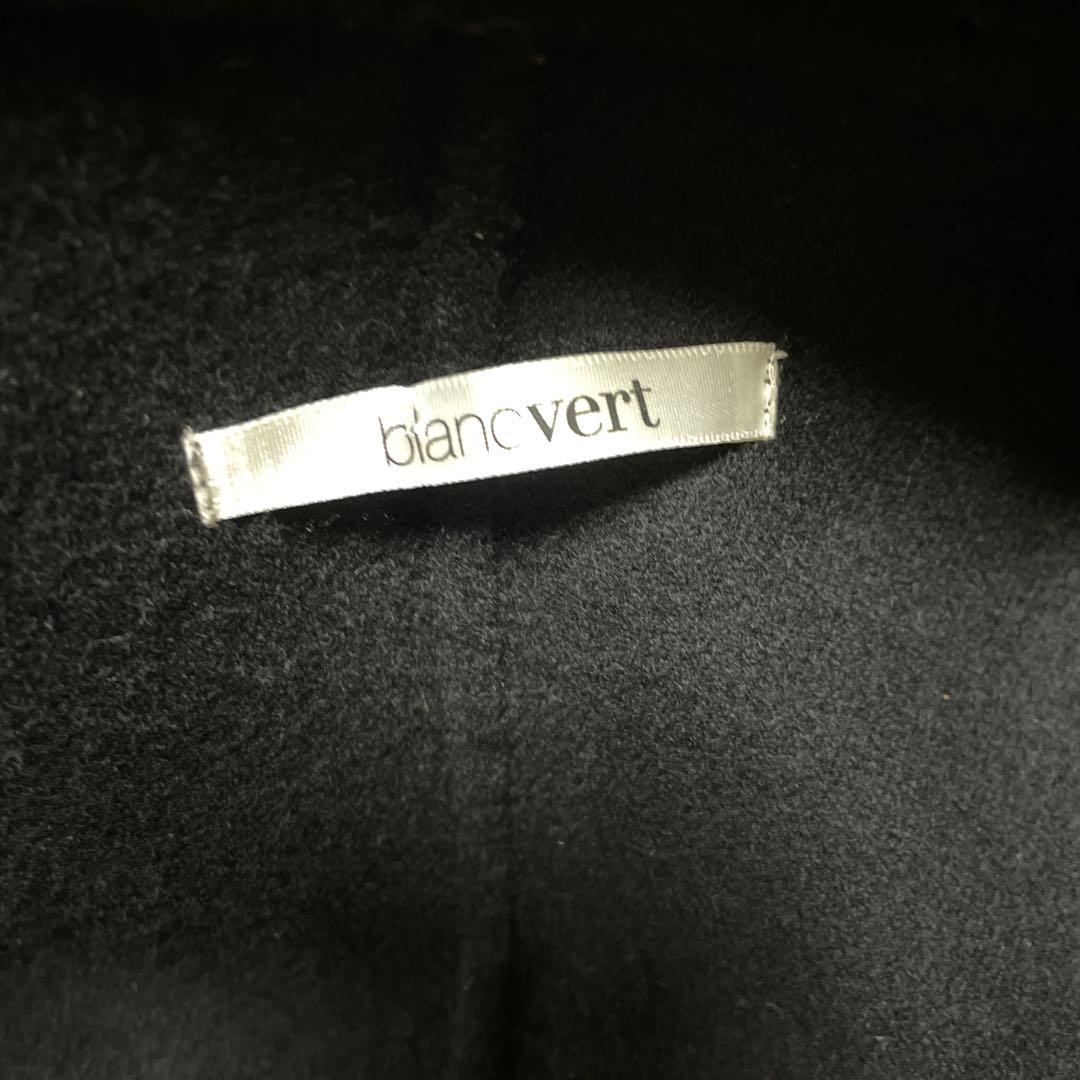 お値下げ‼️ブランベール ネイビー チェスターコート 襟ボールチェーン40