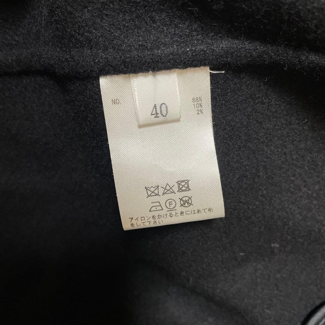 お値下げ‼️ブランベール ネイビー チェスターコート 襟ボールチェーン40