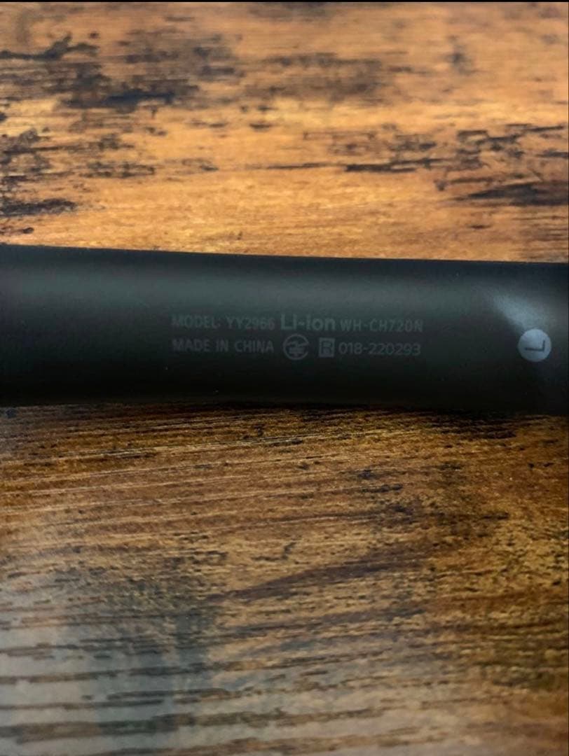 SONY ワイヤレスヘッドホン ブラック