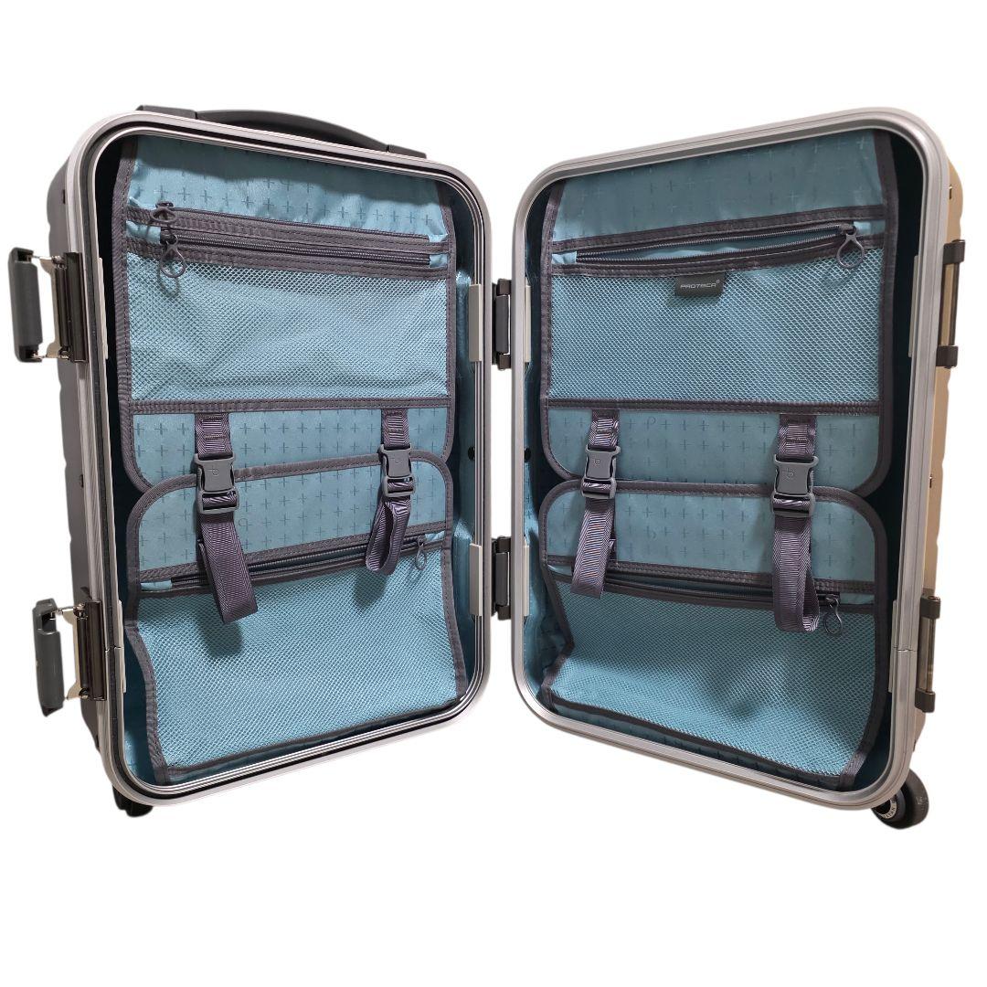 機内持込可 プロテカ 360フレーム スーツケース 34L ネイビー