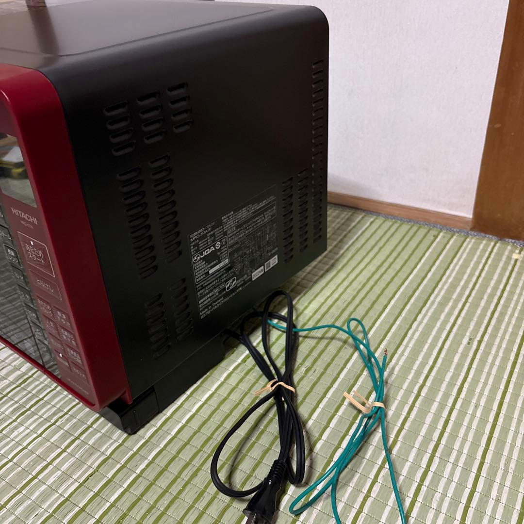 日立 過熱水蒸気オーブンレンジ ヘルシーシェフ MRO-S7A R レッド　料理