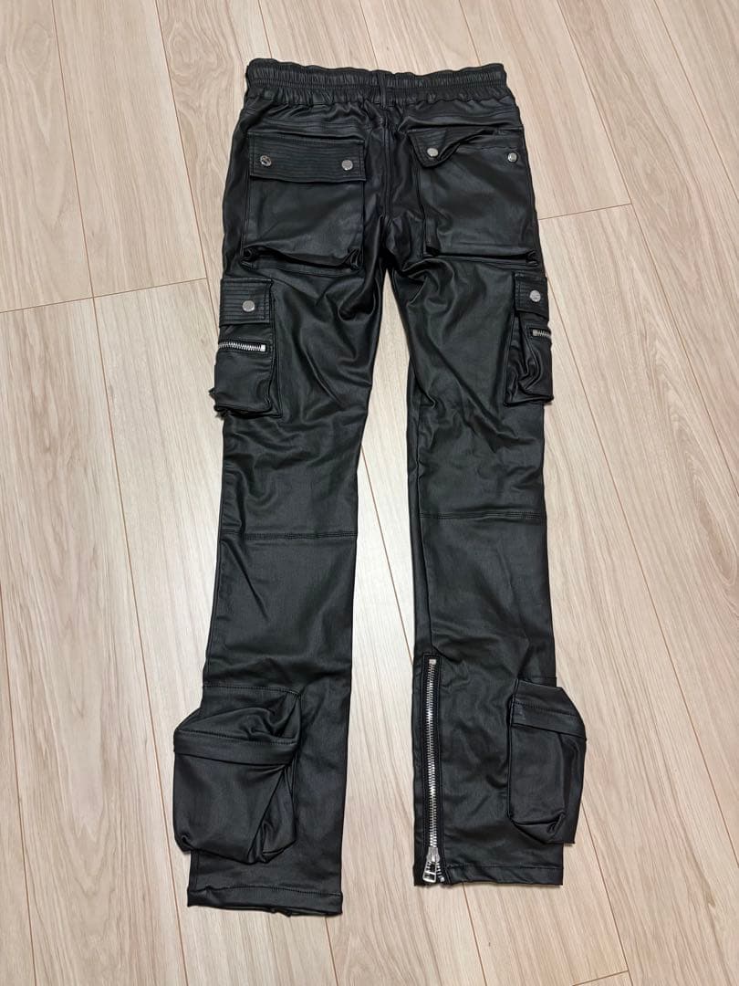 メルヴィンス mlvince type4 レザーカーゴパンツ サイズ30