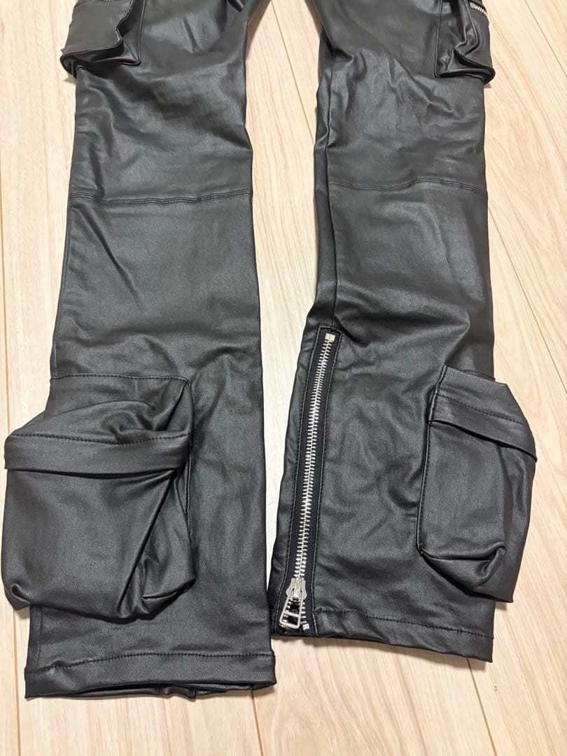メルヴィンス mlvince type4 レザーカーゴパンツ サイズ30