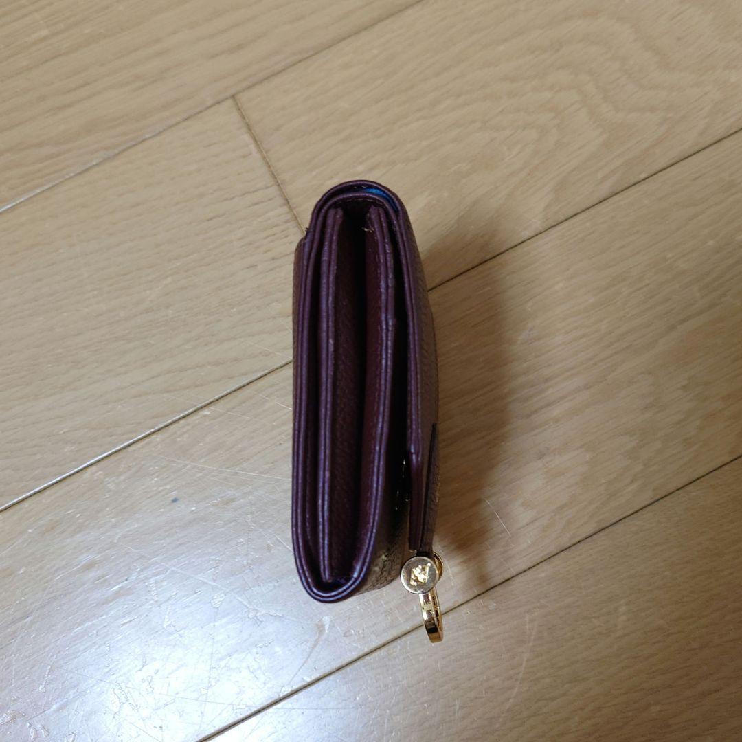 ATAOアタオ　ロトロ/バーガンディ 牛革 二つ折り財布