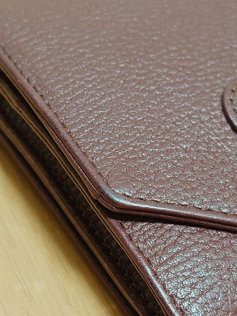 ATAOアタオ　ロトロ/バーガンディ 牛革 二つ折り財布