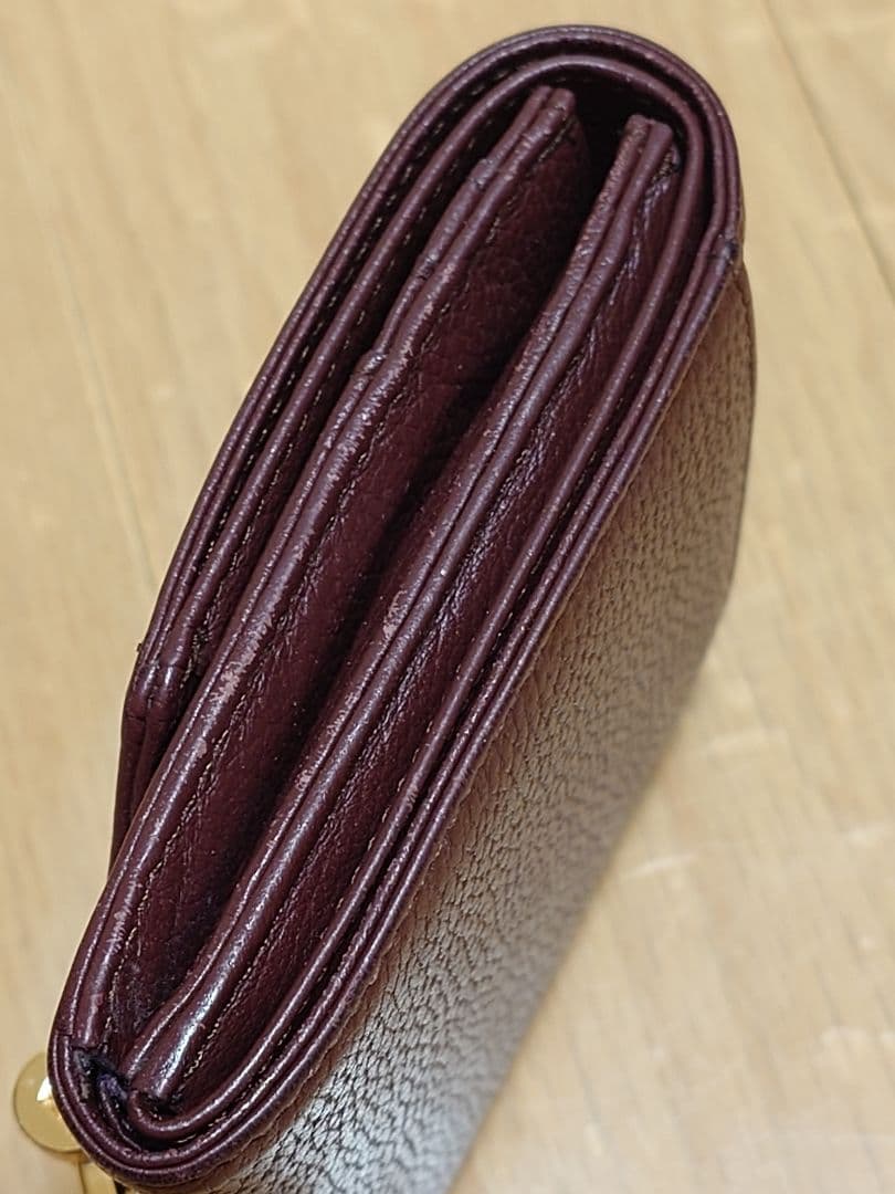 ATAOアタオ　ロトロ/バーガンディ 牛革 二つ折り財布