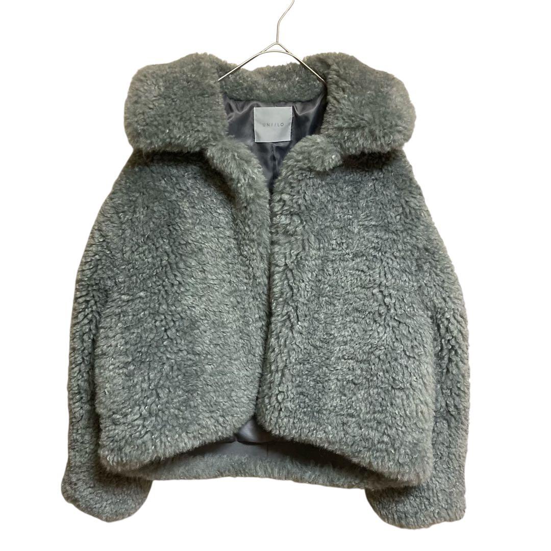 UNFILO エコファーステンカラーコート アンフィーロ 今期新作 2025AW