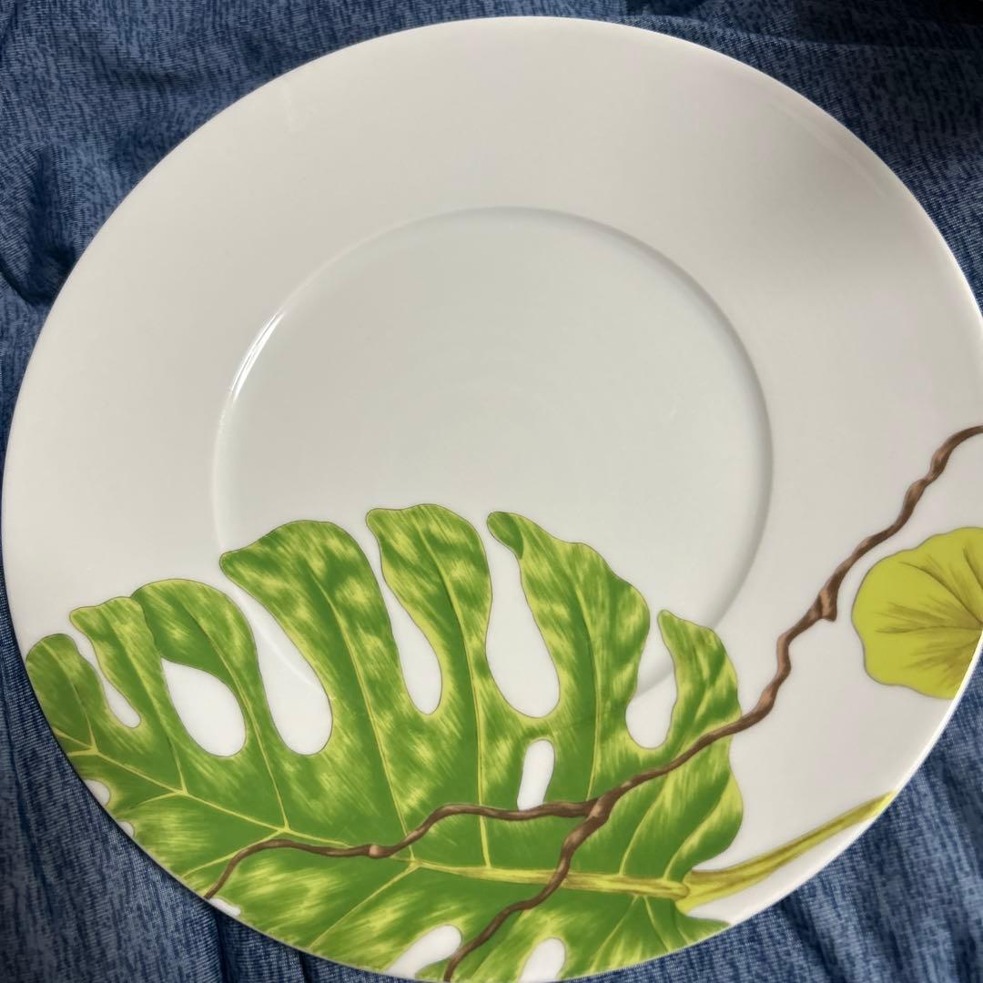 ★希少★メダール.ドゥ.ノブラ デザートプレート（クツカバラ）イケバナ 5枚