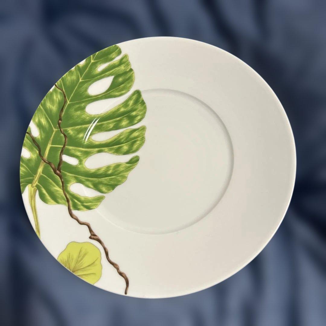 ★希少★メダール.ドゥ.ノブラ デザートプレート（クツカバラ）イケバナ 5枚