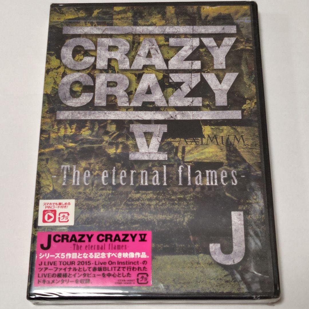 激レア！2枚組☆DVD J CRAZY CRAZY V5小野瀬潤LUNA SEA