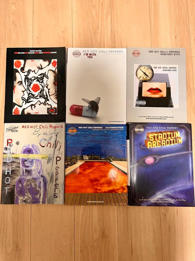 レッドホットチリペッパーズ　バンドスコア