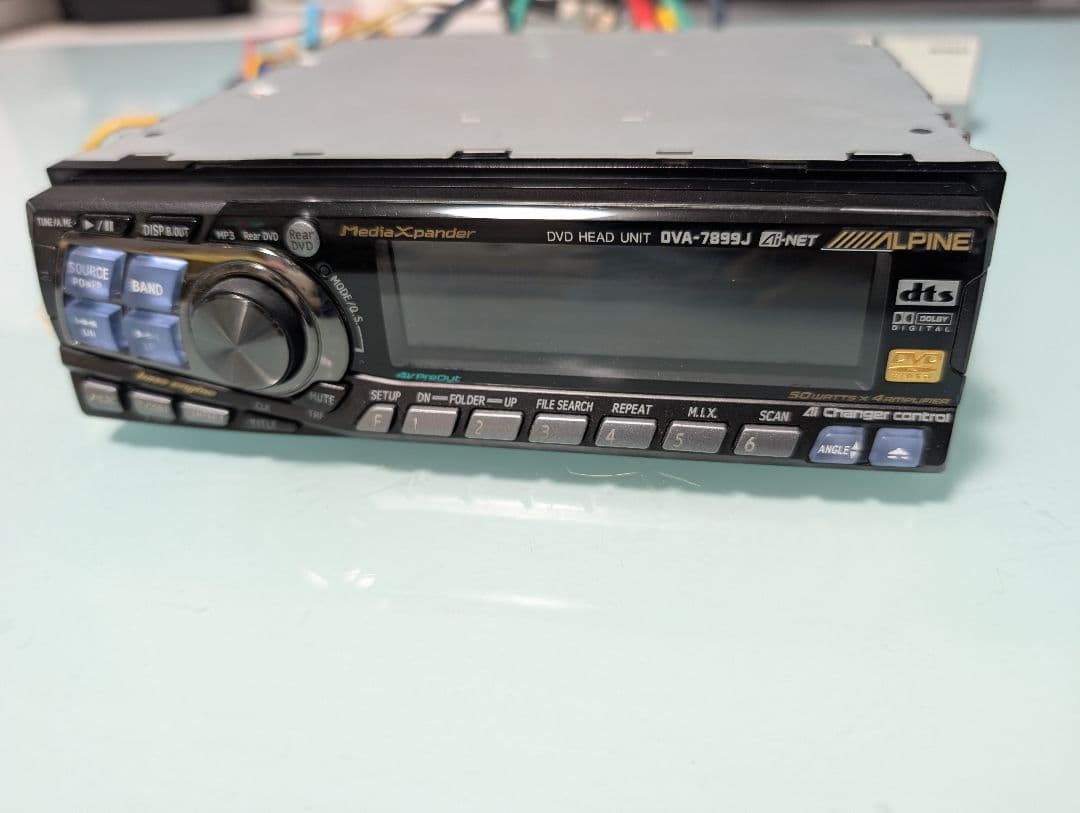 M*a様 超希少！！ALPINE DVA-7899J DVDヘッドユニットとPX