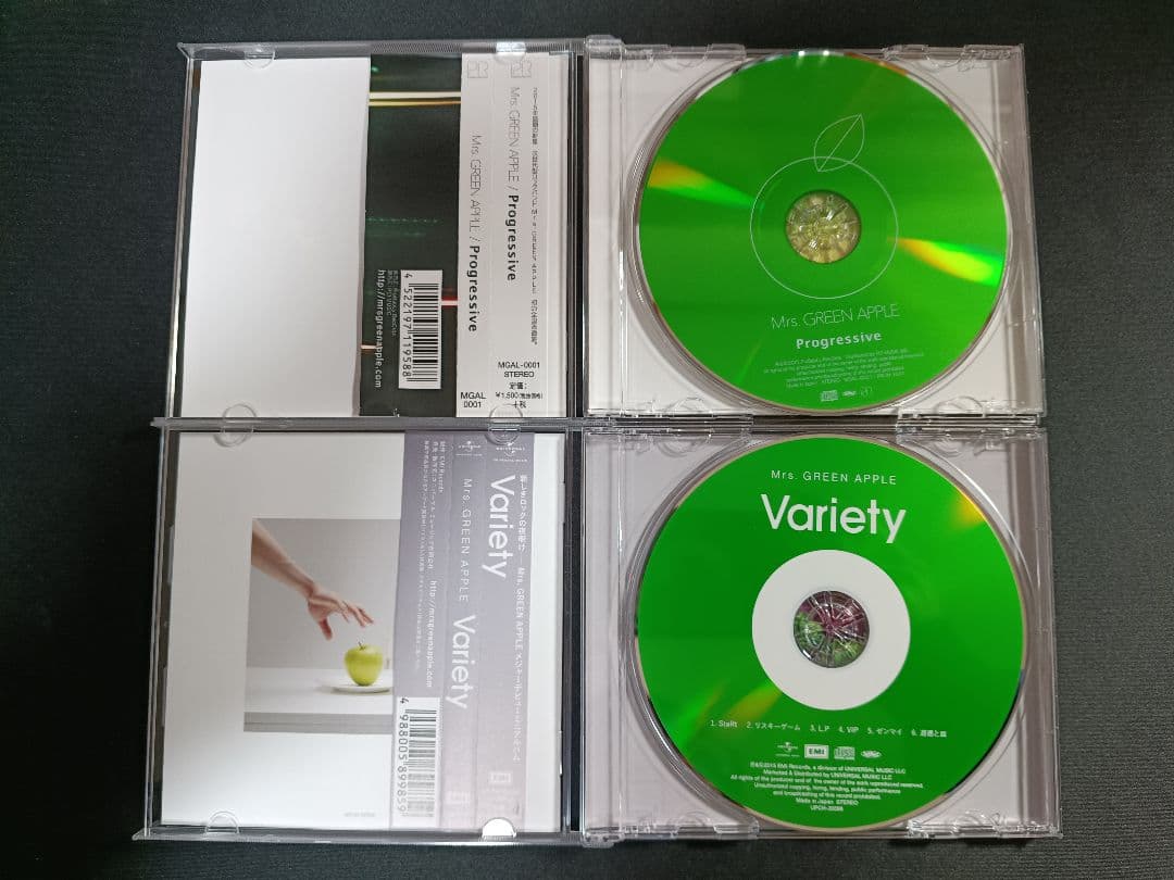 【帯付きあり】Mrs. GREEN APPLE アルバム 6枚 セット まとめ