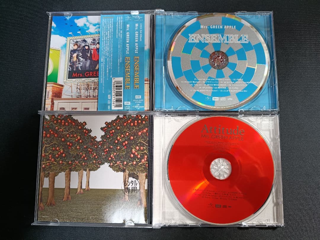 【帯付きあり】Mrs. GREEN APPLE アルバム 6枚 セット まとめ