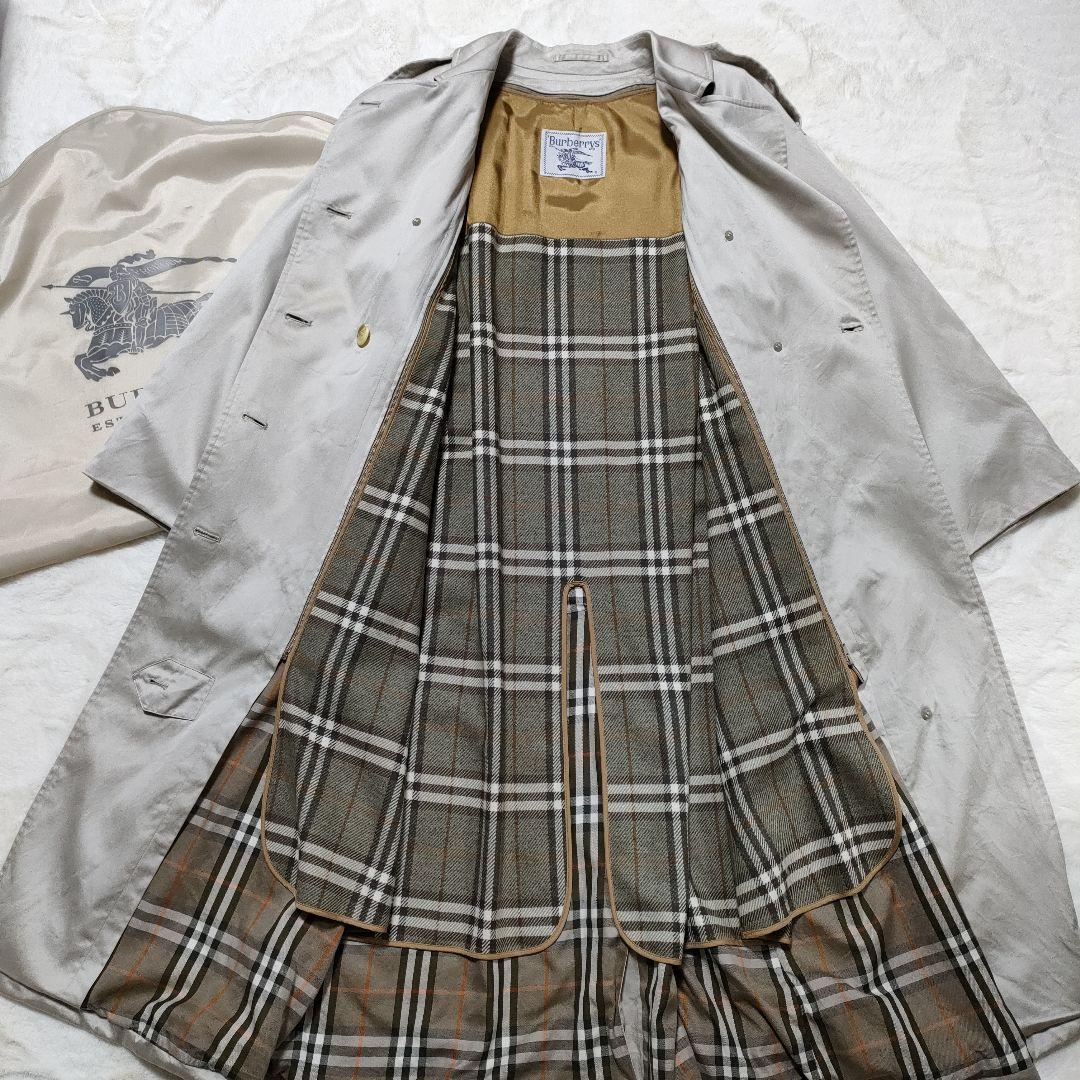 Burberrys ライナー付 トレンチコード ノバチェック 丈118