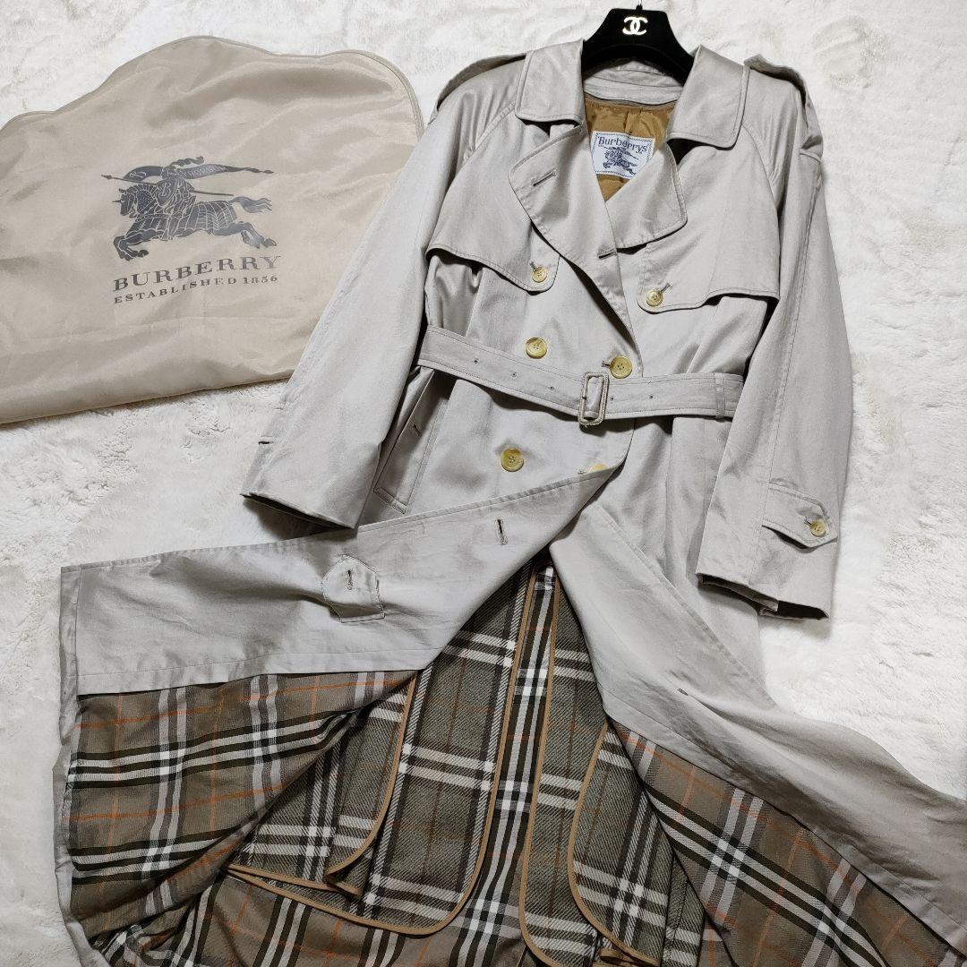 Burberrys ライナー付 トレンチコード ノバチェック 丈118