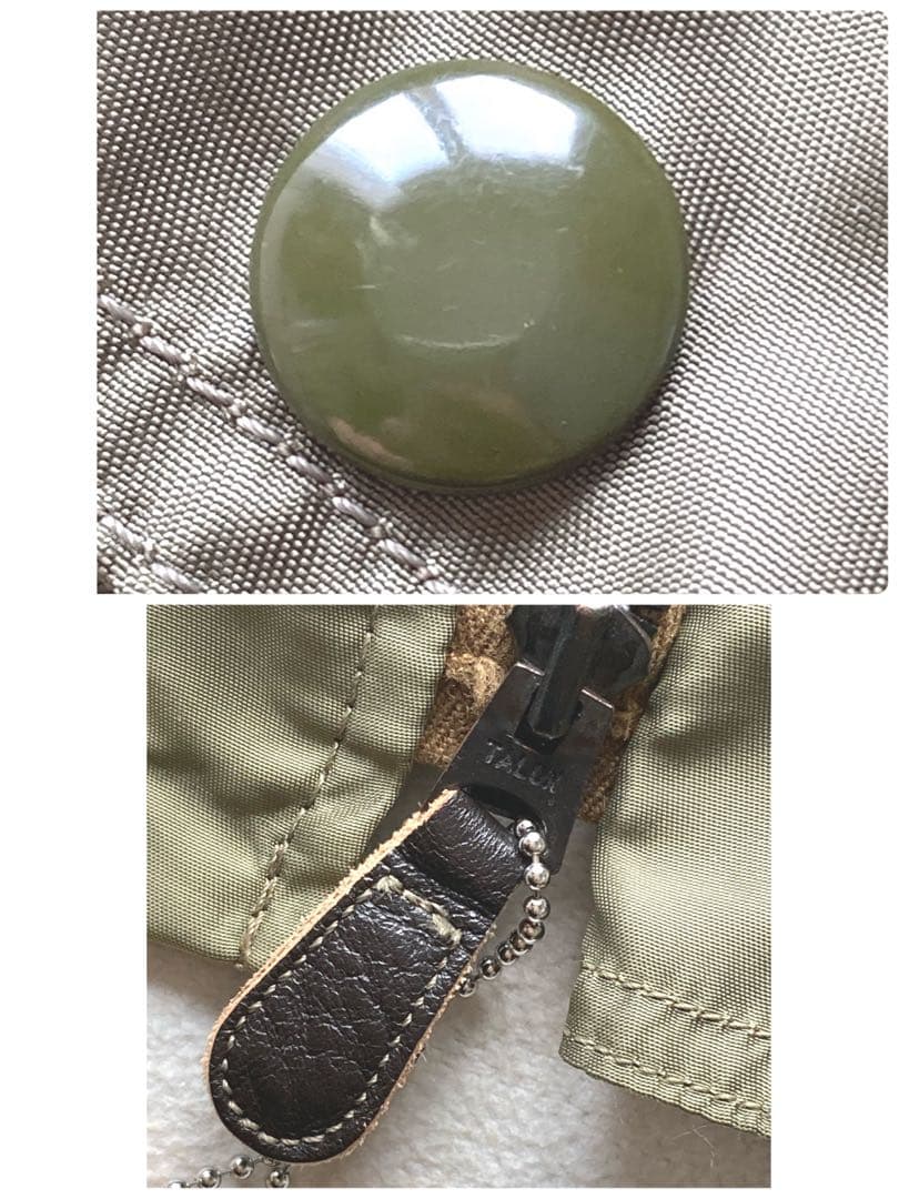 未使用タグ付　リアルマッコイズ　フライトジャケット　L-2 カーキ　サイズ38