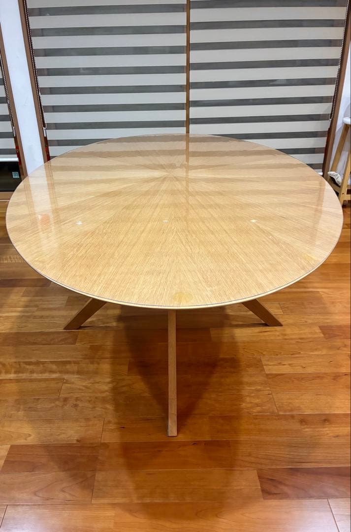 182 cm オーク材 ダイニングテーブル