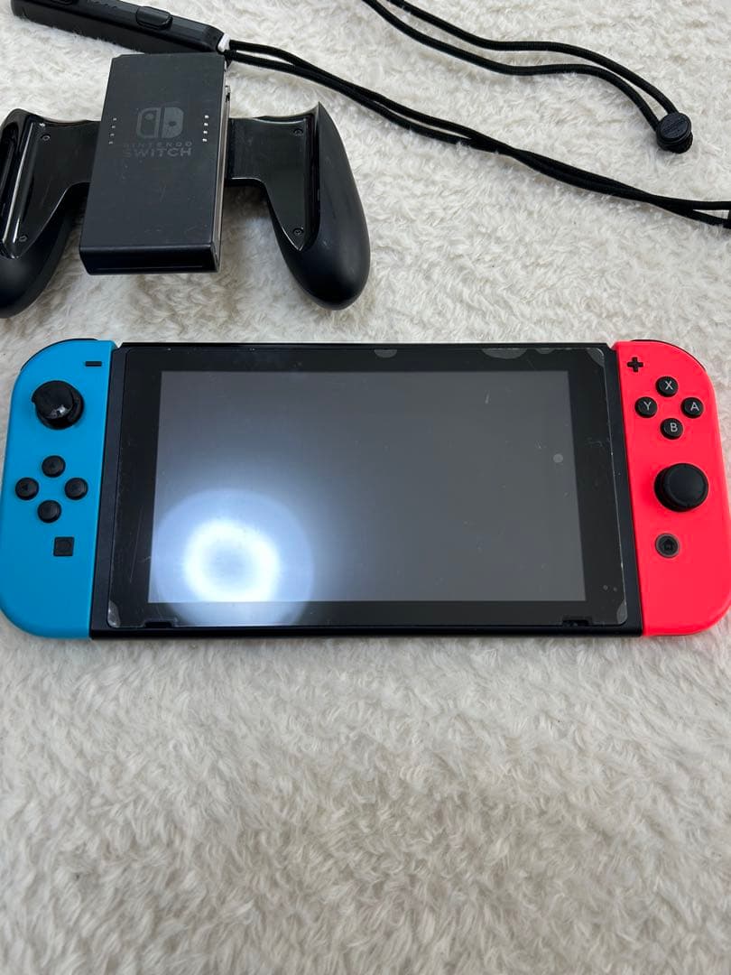 Nintendo Switch 本体 青/赤 Joy-Con ケース付き