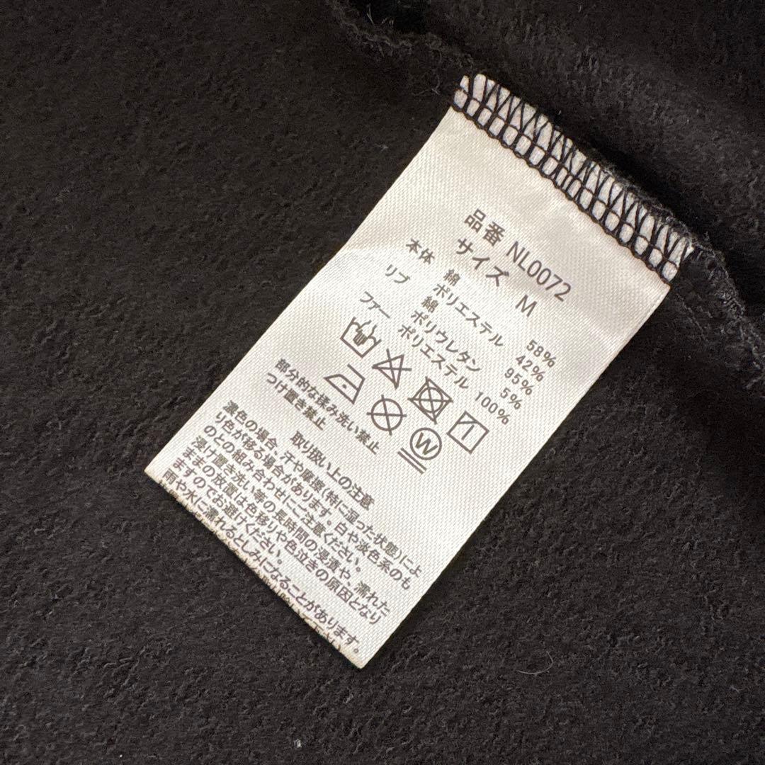 トップス 9090 girls CrossLogo glitterFurZipHoodie