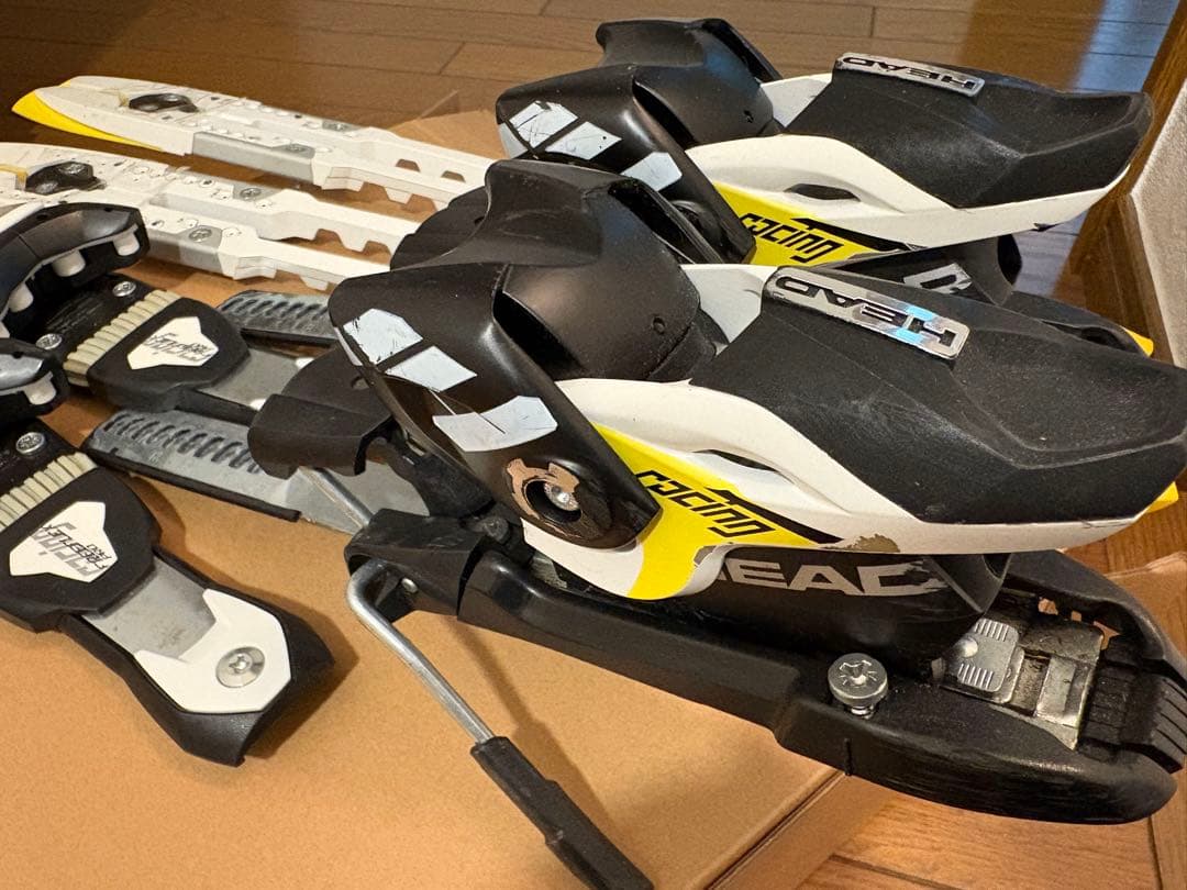 HEAD FREE FLEX PRO スキー ビンディング ホワイト/イエロー