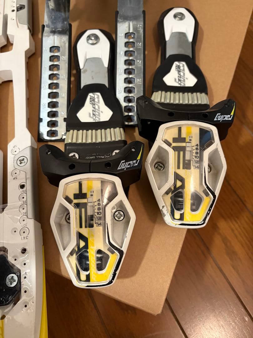 HEAD FREE FLEX PRO スキー ビンディング ホワイト/イエロー