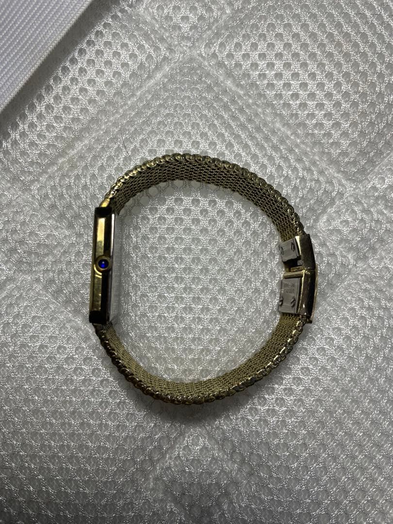 Waltham 12K金張り スクエアクオーツ腕時計 現状渡し