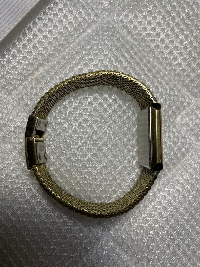 Waltham 12K金張り スクエアクオーツ腕時計 現状渡し