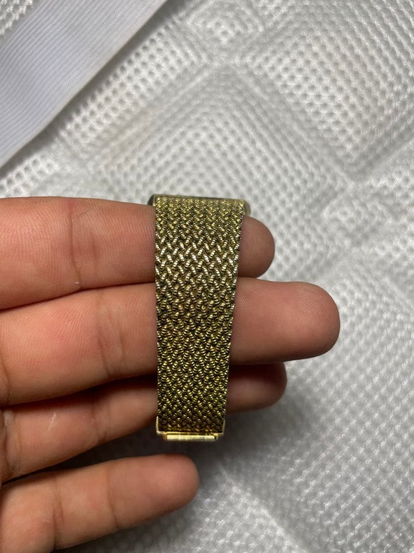 Waltham 12K金張り スクエアクオーツ腕時計 現状渡し