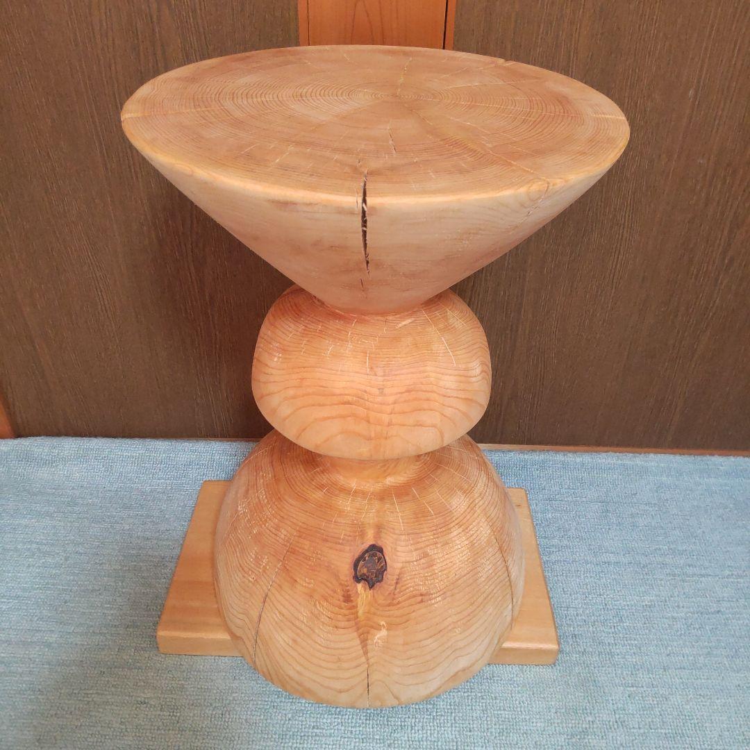 tasusaさん専用ヒバ丸太椅子スツール