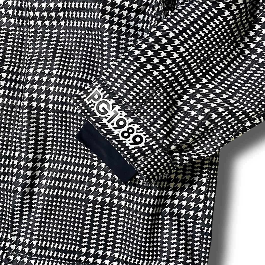 L 定価10.6万 パーリーゲイツ 上下セット スノーウェア スノボ 千鳥格子柄