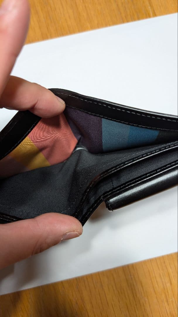 Paul Smith ポールスミス シティエンボス 二つ折り 財布