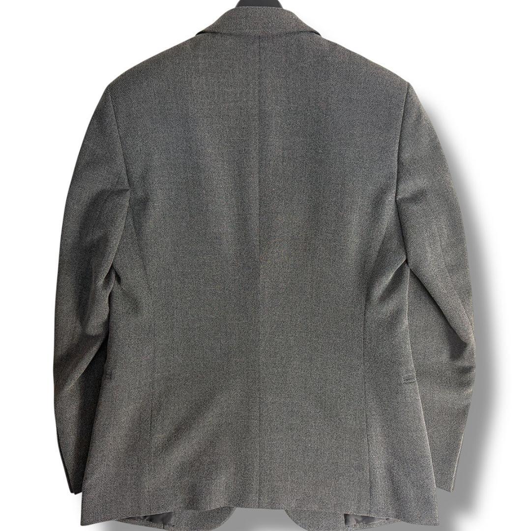 J5161 新品 ジョルジオアルマーニ JAGGER 黒タグスーツ グレー 46