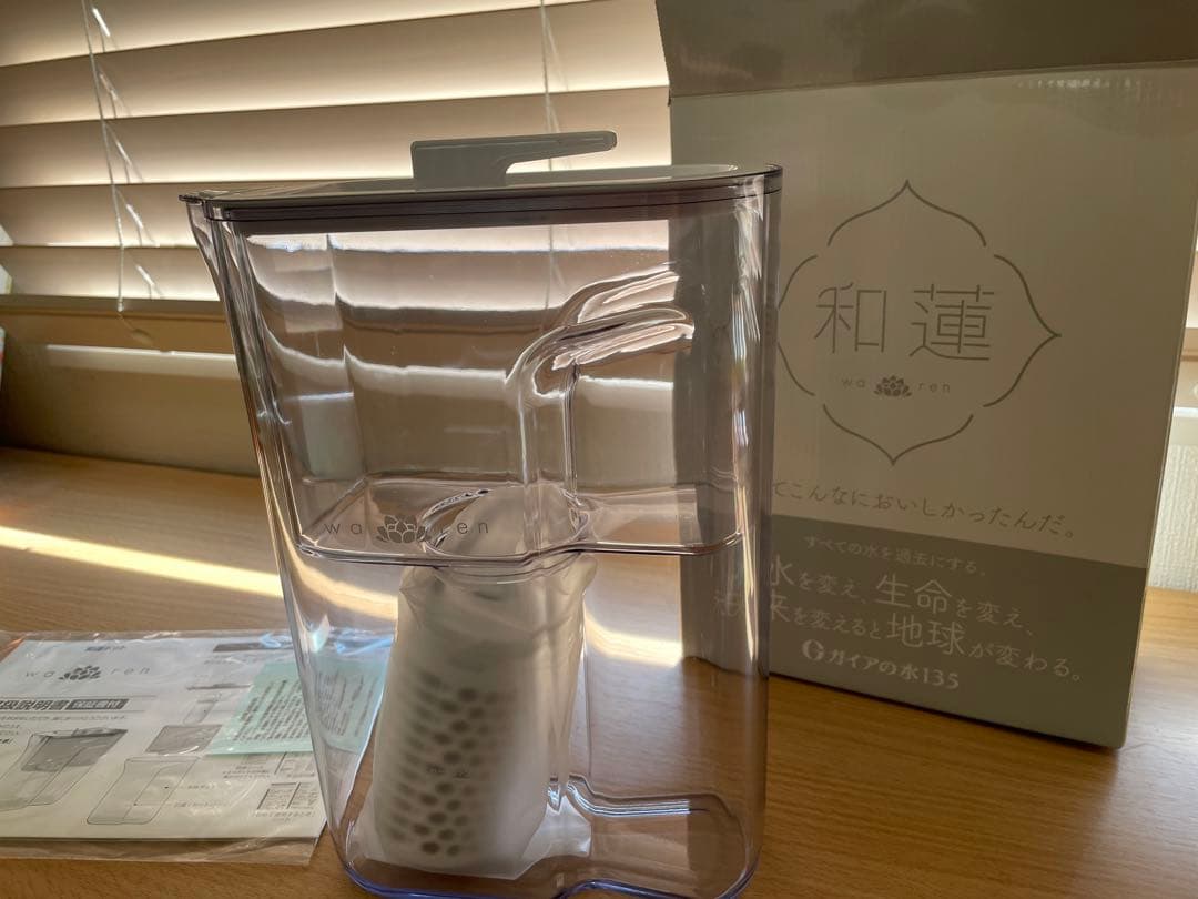 和蓮ポット　ガイアの水135 ホワイト