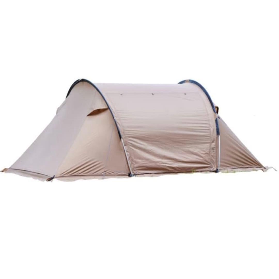 ビジョンピークス ツインアーチソロ テント トンネル 2ルーム ベージュ