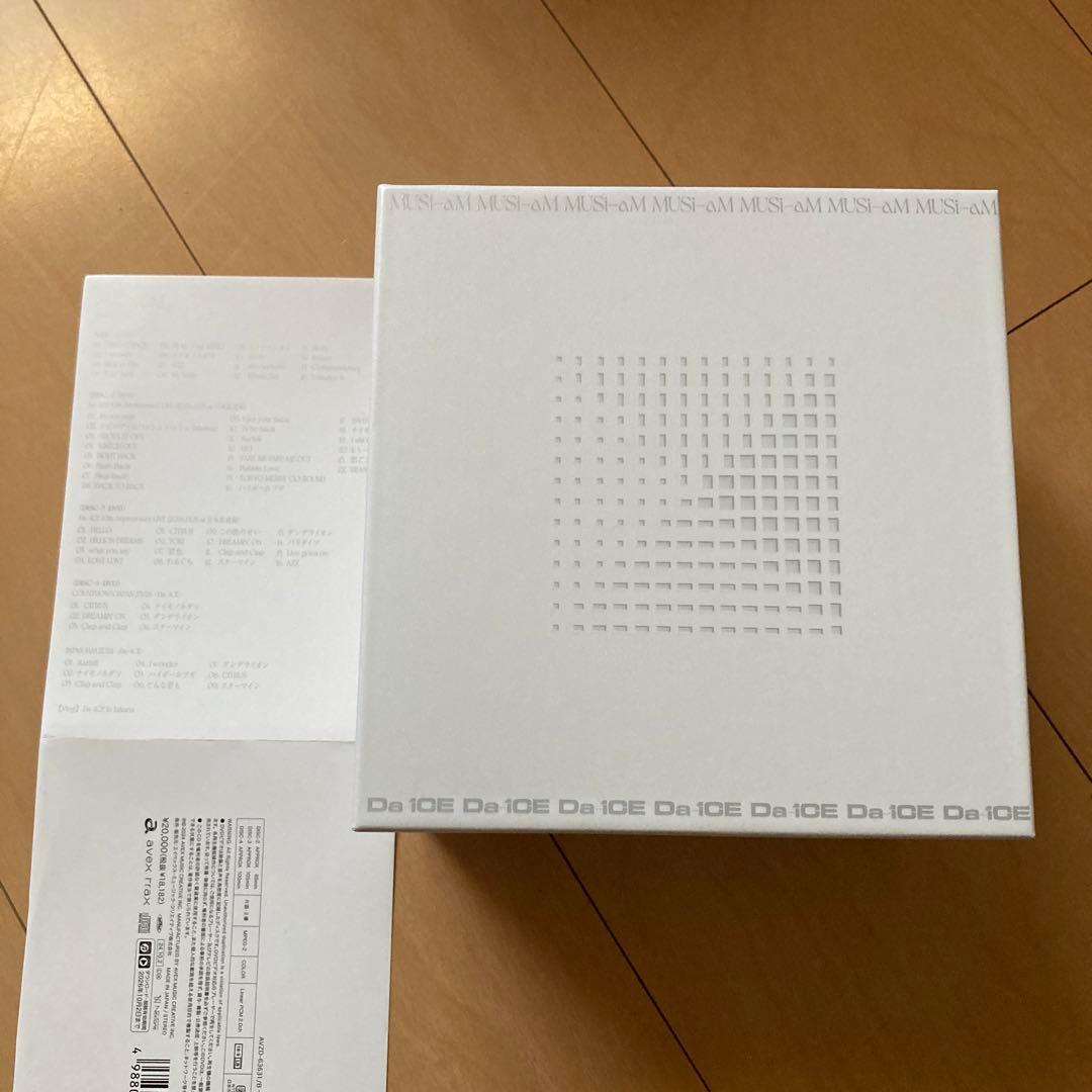【即購入ok!!】Da-iCE『MUSi-aM』4枚組豪華盤