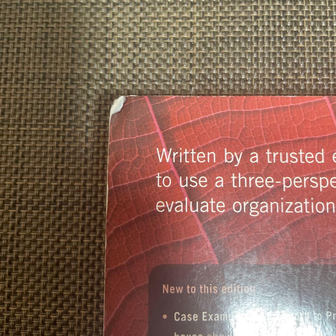 Organization Theory 4th Edition 日本語訳書付き