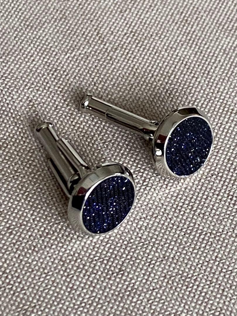 ◾️MONTBLANC ◾️マイスターシュテュックブルーゴールドストーンカフリンクス