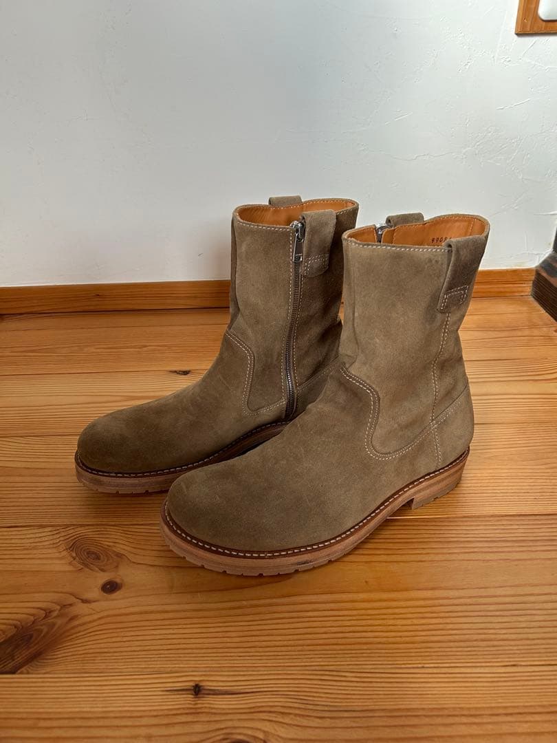 靴 nonnative23AW WORKER ZIP UP BOOTS 7.5