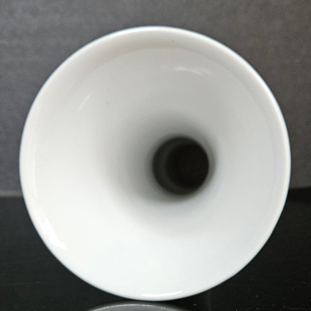 京焼　清水焼【名工】平安 北峰 造　雪中蒼北峰製銘　尊式　蓬莱山図　花瓶　共箱